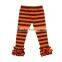 Wholesale 2016 Baby Icing Ruffle Pants Wide Striped Baby Girls Triple Ruffle Pant