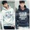 100% cotton printing hoodies custom