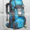2016 Top quality waterproof multi-functional climbing mountain army camping custom hiking backpack