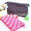 Horizontal version of the square makeup Bags cosmetic bag