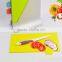 Food Grade Colorful Kitchen Plastic Chopping Blocks Combination Of Cutting Board