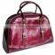 2016 Tote Bag Style and Women Gender PU leather handbag studded canvas