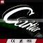 Factory Direct Sale acrylic led luminated sign 3D plastic advertising signage