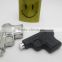 Stainless steel pistol shape novelty hip flask