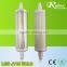 PC body Aluminum Inside led 118mm 8w led R7S bulb