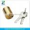 normal computer brass handle night master euro profile tubular key door round rim high security safe locks cylinder