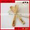 wooden chinese soup spoon and fork set