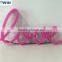 new design acrylic neon tube with custom made