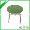 New design mdf round table leg wood with bent wood table leg