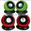Round portable mini speaker