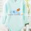 100% cotton soft long sleeves design baby clothes
