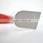 Hot sales in Amazon New design TPR handle stainless steel cheese scraper spatula