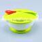 Wholesale High Quality Baby Silicone Feeding Suction Bowl Set with Spoon for Kids