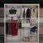 Hot Sell Furniture Factory Outlet, Fashion Modern Wooden Sliding Door Wardrobe.