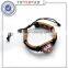 Vintage genuine leather Europe style wide leather men women unisex bracelets, punk style handmade cowhide bangles