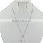 Fashion Elegant Nice Design Natural Pearls 925 Sterling Silver Pearl Set For Women Gift