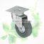 Cheap 2.5" Light Duty Grey Rubber Furniture Caster Wheels