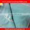 Knitted green color embroidered logo blanket