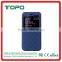Window diamond Stand Leather Flip Cover PU+TPU Phone Case Cover for iPhone 6 6s plus