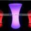Illuminated Color Change Modern Plastic Leisure Ghost Bar Stool Ghost Bar Chair