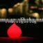 Hot sale rechargeable cordless LED light up decoration table peach lamp