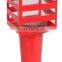 Kings metal red candle holder MCH2065