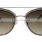 most popular high quality brown lens custom logo sunglasses large