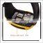 F6 Quad Band Bluetooth Touch Screen Watch Cell Phone Yellow