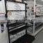 4 sides rotating floor display stand with hooks for Jewelry