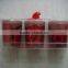 Fashion Sweet Low-priced Delicate Glass Candle Holder for Christmas