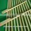 New arrival tableware flat bamboo skewer logo sticks with handle