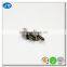 CNC turning electroplating brass thumb screw with knurling straight