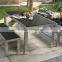Polywood patio furniture, aluminum frame furniture