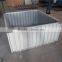 Corrugated raised garden bed
