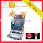 stainless steel body Automatic topseal cup sealer machine