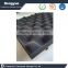 High Density wave panels soundproofing foam black color Acoustical foam