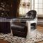 Luxurious Vintage Style Living Room Genuine Leather Chair/Chesterfield Leather Recliner Sofa