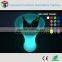High-grade floor stand LED lighting PE ice bucket/wine cooler/flower port /wine holder/bar ice bucket LTT-CF17