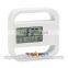 clock digital desk clock with clip and memo holder