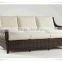 Modern Outdoor Rattan Wicker Patio Sofa 3 Seater