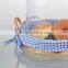 Wholesale Glass Cake Dome Set Glass Cover With Wicker Base