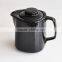 Customize tea set with cups,stoneware with solid color