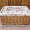 100% handmade wholesale wicker Storage Basket