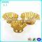 luxury Design Promotional High Foot style Acrylic Fruit Tray,Plastic Container and dishes