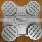 5 section non stick aluminum burger tool