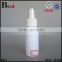 2017 hot new products cosmetic toner fragrance perfume white empty stock 60ml 65ml 80ml 100ml 120ml plastic spray bottle whole