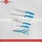 6pcs kitchen scissor stainless steel knife set with stand