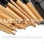 32PCS wood CLASSY SOFT MAKEUP BRUSHES PROFESSIONAL COSMETIC MAKE UP BRUSH TOOL SET