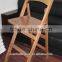 white wooden banquet bar folding chair