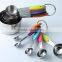 10pcs Wholesale stainless steel measuring cup and spoon set